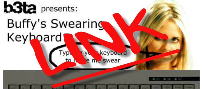 Buffy Swearing Keyboard